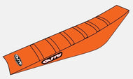 KTM Ribbed Gripper Seat Cover - ORANGE